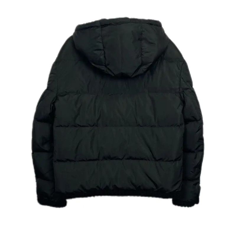 Miu Miu Miu Miu Winter Black Cotton Down Jacket 0089 Size S / US 4 / IT 40 - 2 Thumbnail