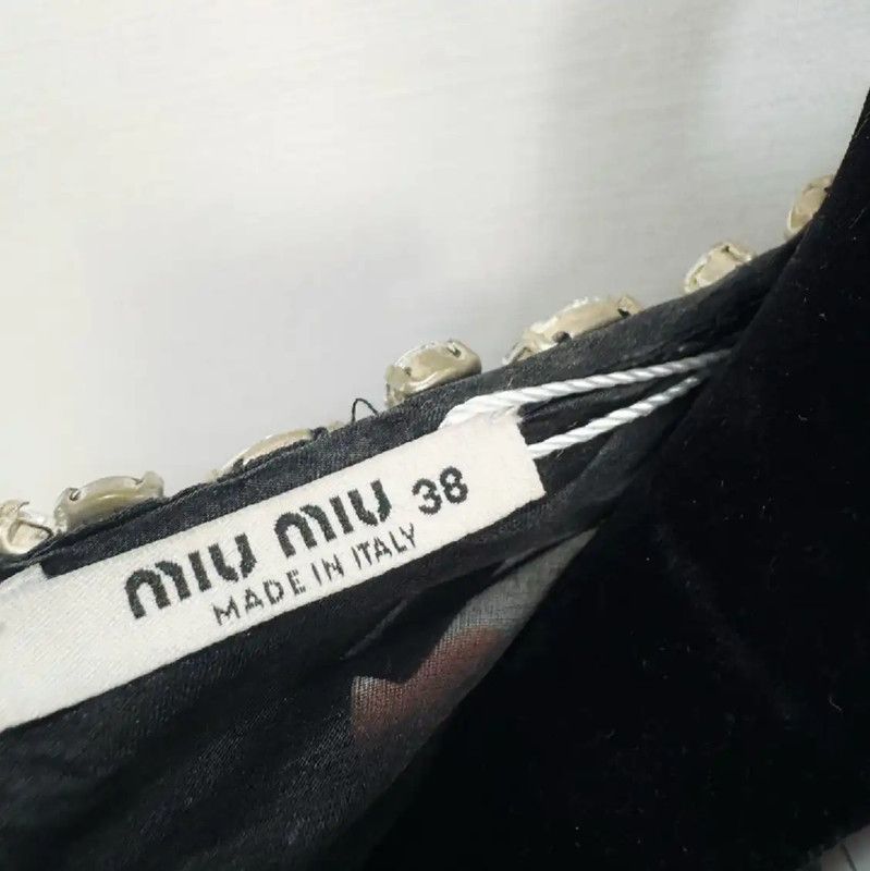 Miu Miu Miu Miu Summer Black Dress Size S 0089 Size S / US 4 / IT 40 - 3 Thumbnail