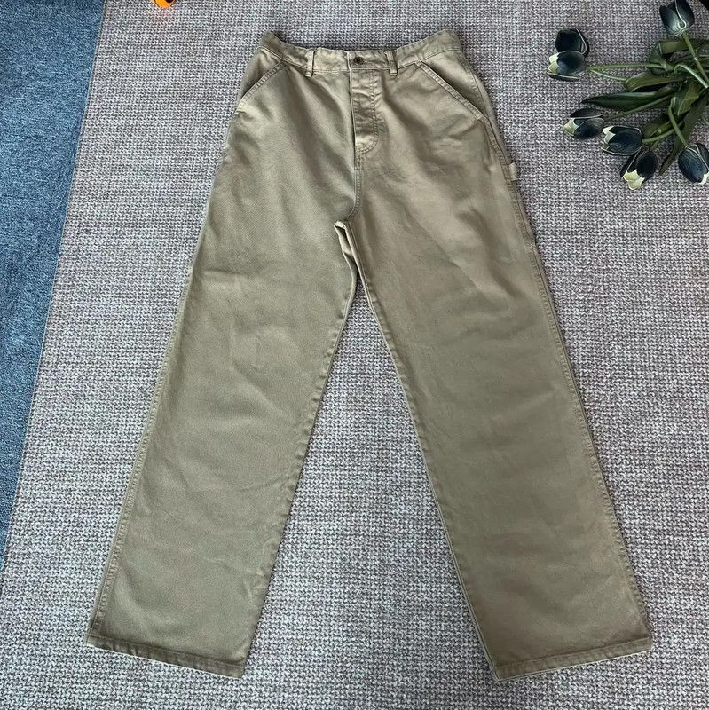 Miu Miu Miu Miu Khaki Cotton Women's Jeans 0089 Size 23" - 2 Thumbnail