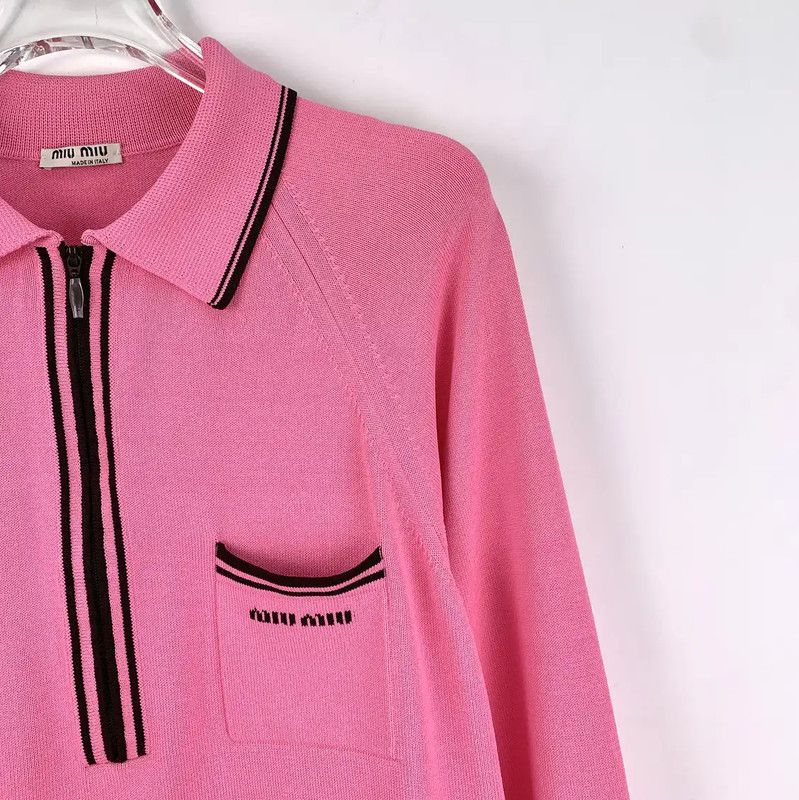 Miu Miu Miu Miu Pink Pullover Sweater for Women 0089 Size S / US 4 / IT 40 - 3 Thumbnail