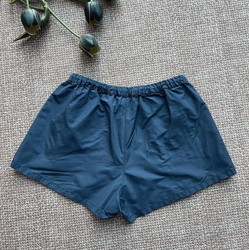 Miu Miu Miu Miu Women's Blue Shorts 0089 Size 23" - 2 Thumbnail