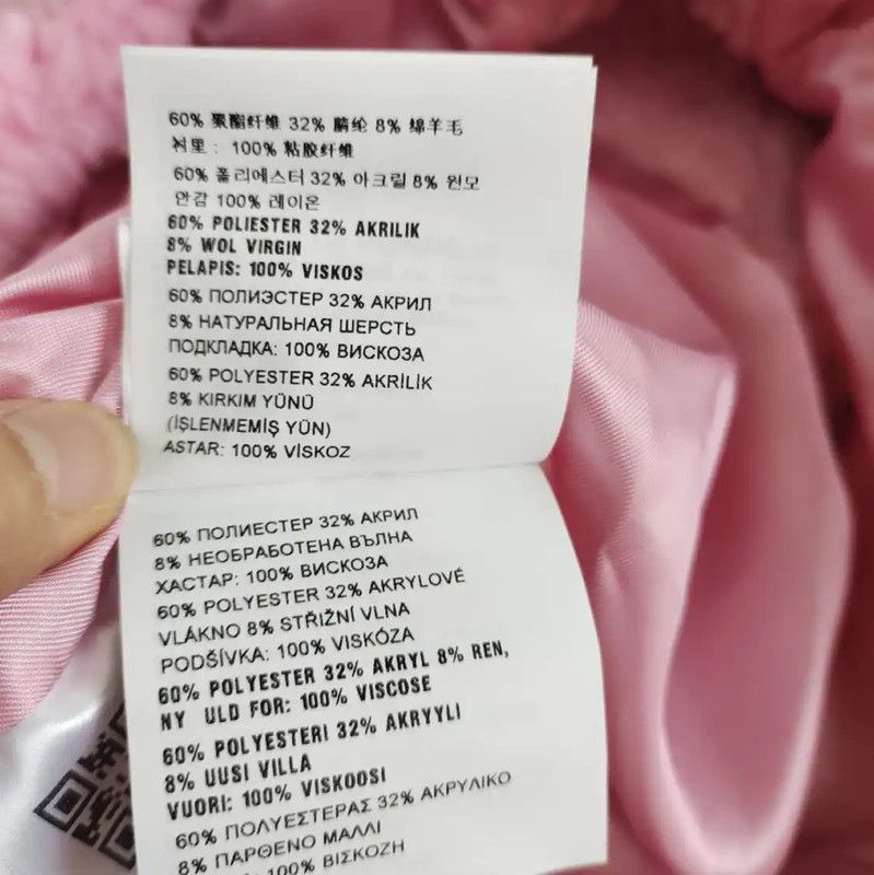Miu Miu Miu Miu Women's Pink Fleece Zip-Up Cardigan 0089 Size M / US 6-8 / IT 42-44 - 4 Thumbnail