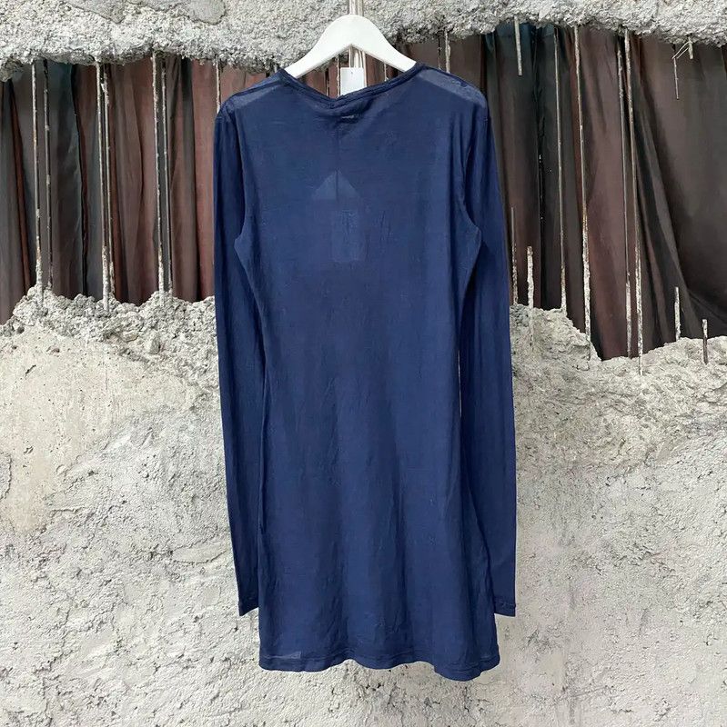 Miu Miu Miu Miu Long Sleeve Navy Blue T-Shirt 0089 Size M / US 6-8 / IT 42-44 - 2 Thumbnail
