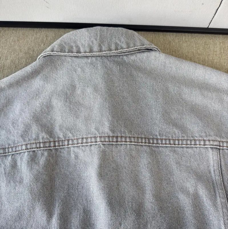 Miu Miu Miu Miu Spring Autumn Gray Denim Cropped Cardigan 0089 Size M / US 6-8 / IT 42-44 - 10 Thumbnail