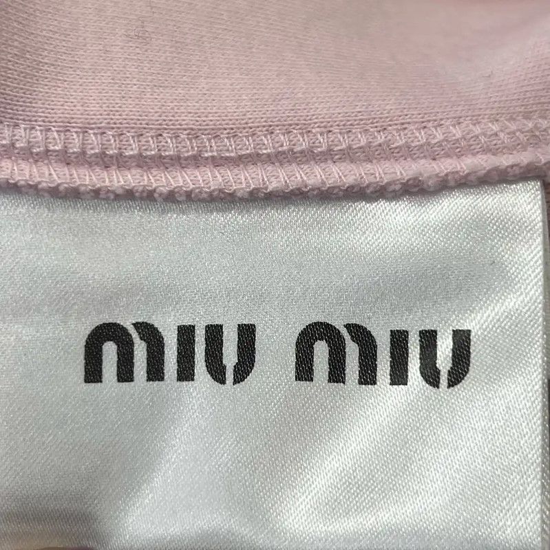 Miu Miu Miu Miu Pink Cotton Jacket for Women 0089 Size S / US 4 / IT 40 - 6 Thumbnail