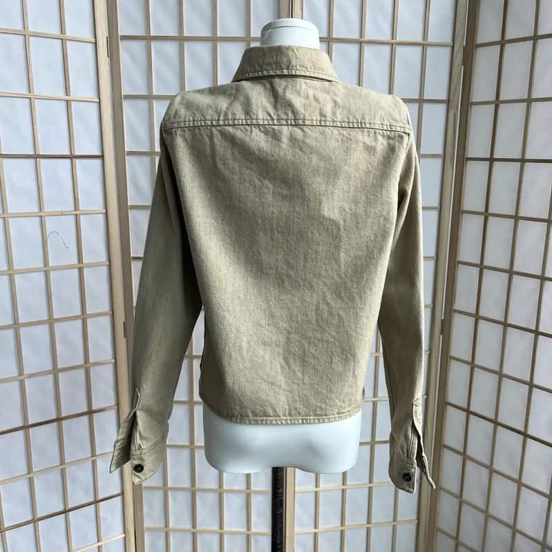 Miu Miu Miu Miu Light Green Cotton Women's Jacket 0089 Size M / US 6-8 / IT 42-44 - 2 Thumbnail