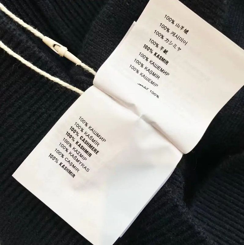Miu Miu Miu Miu Navy Cashmere Pullover Sweater 0089 Size ONE SIZE - 6 Thumbnail