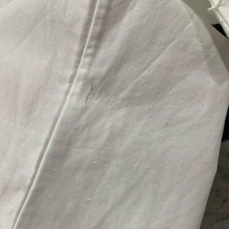 Miu Miu Miu Miu Summer White Cotton Short Sleeve Shirt 0089 Size ONE SIZE - 6 Thumbnail