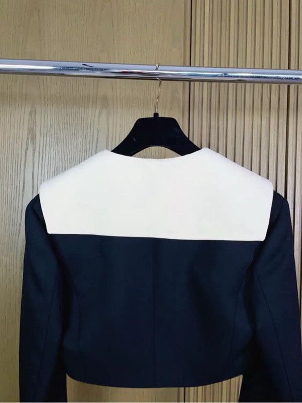 Miu Miu Miu Miu Black Wool Blend Women's Jacket 0089 Size S / US 4 / IT 40 - 7 Thumbnail