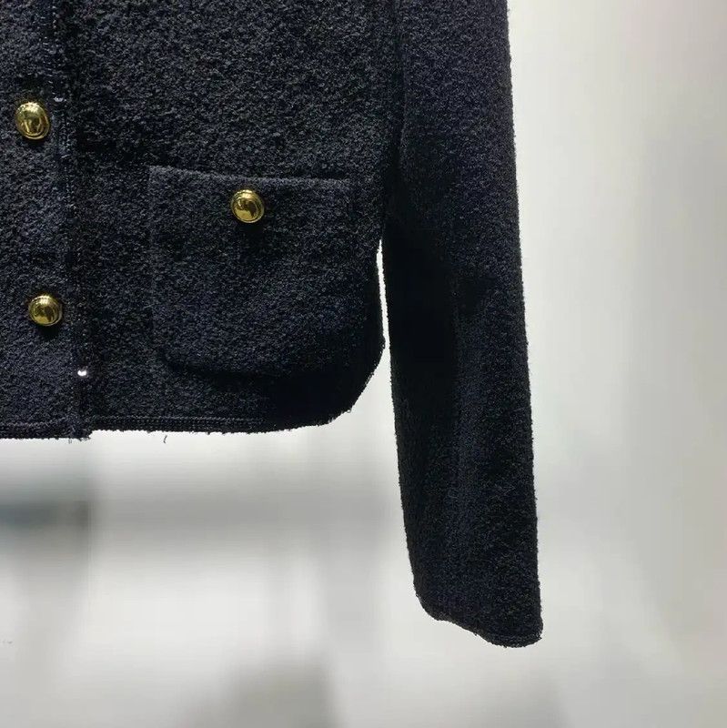 Miu Miu Miu Miu Black Wool Cardigan for Women 0089 Size ONE SIZE - 7 Thumbnail