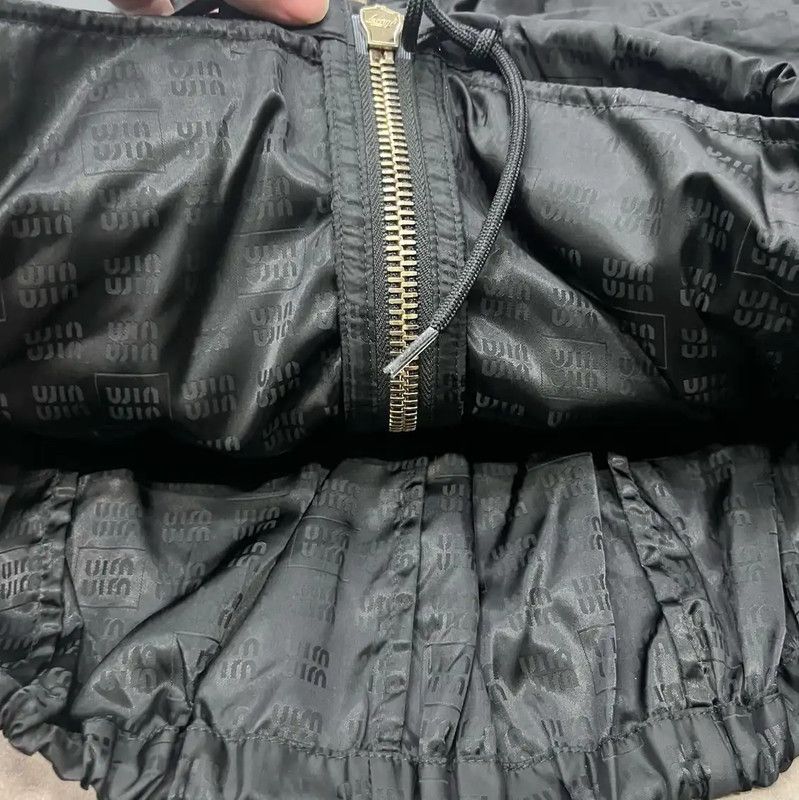Miu Miu Miu Miu Black Women's Cropped Jacket 0089 Size S / US 4 / IT 40 - 4 Thumbnail