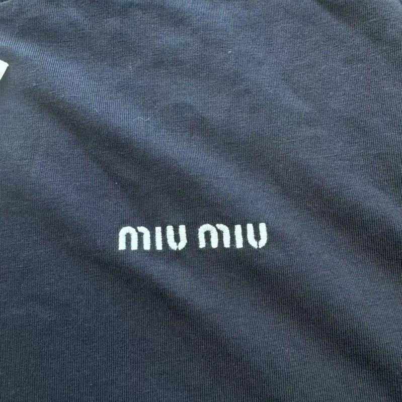 Miu Miu Miu Miu Blue Wool Women's Sweater 0089 Size M / US 6-8 / IT 42-44 - 4 Thumbnail