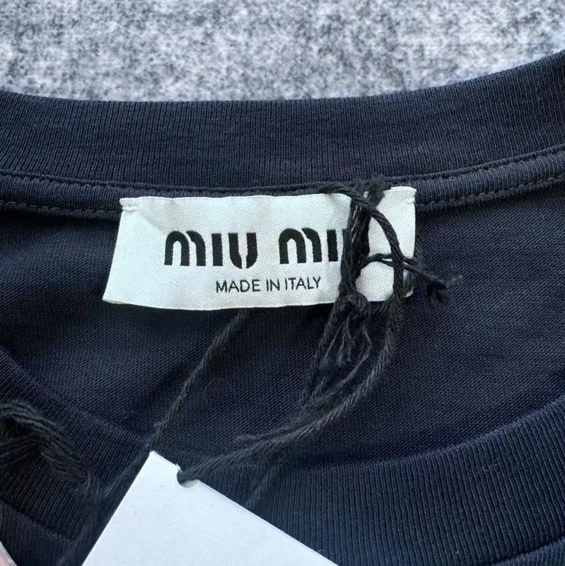 Miu Miu Miu Miu Blue Wool Women's Sweater 0089 Size M / US 6-8 / IT 42-44 - 3 Thumbnail