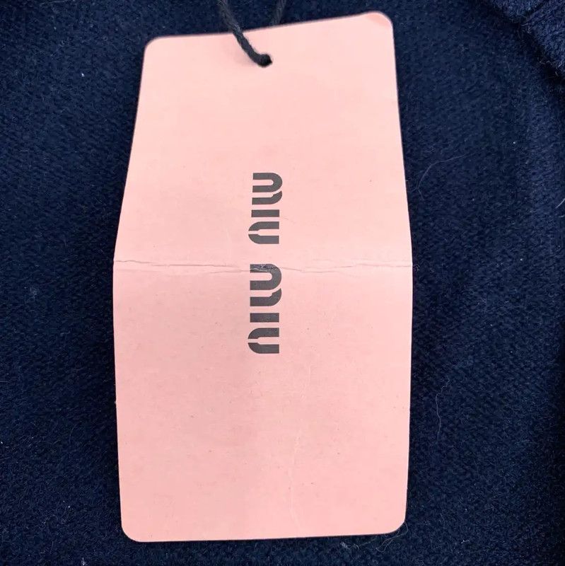 Miu Miu Miu Miu Blue Cashmere Women's Jacket 0089 Size M / US 6-8 / IT 42-44 - 8 Thumbnail