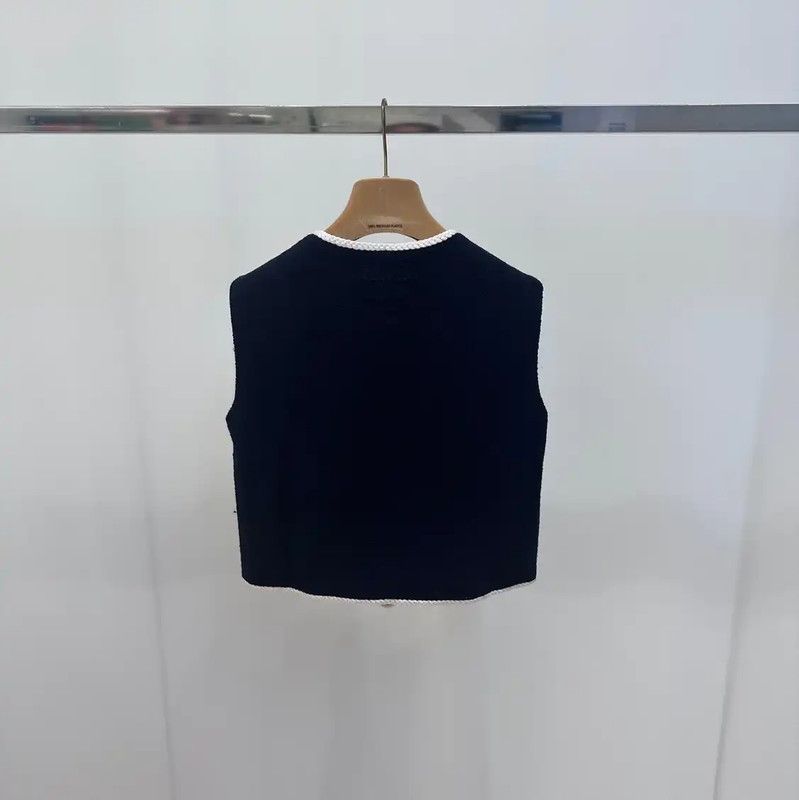 Miu Miu Miu Miu Blue Jacket with White Detailing 0089 Size S / US 4 / IT 40 - 2 Thumbnail