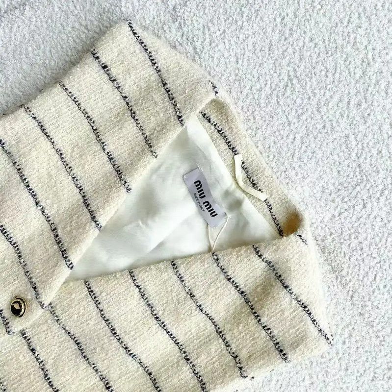 Miu Miu Multicolor Wool Dress 0089