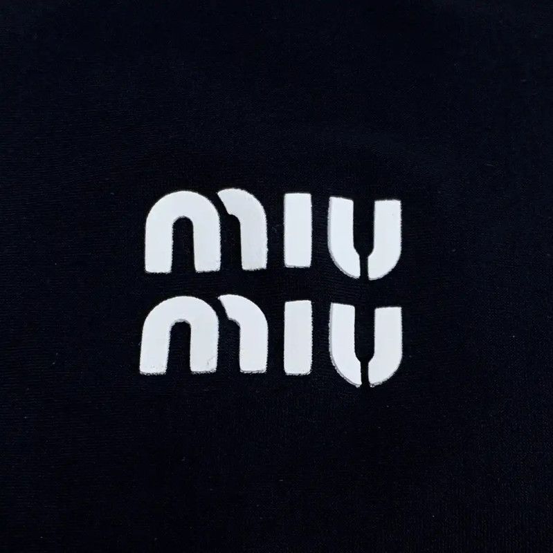 Miu Miu Miu Miu Black Short Sleeve Dress XS 0089 Size XS / US 0-2 / IT 36-38 - 6 Thumbnail