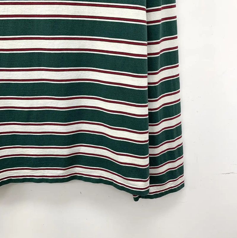 Miu Miu Miu Miu Striped Long Sleeve Cotton Tee 0089 Size S / US 4 / IT 40 - 4 Thumbnail
