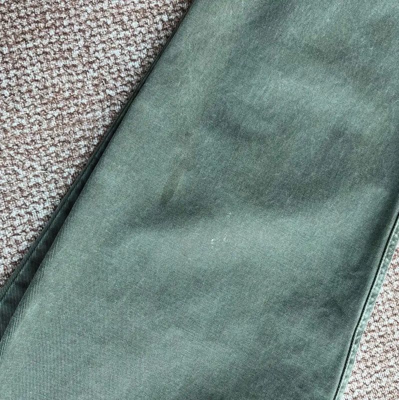 Miu Miu Miu Miu Women's Military Green Cotton Jeans 0089 Size 28" / US 6 / IT 42 - 3 Thumbnail