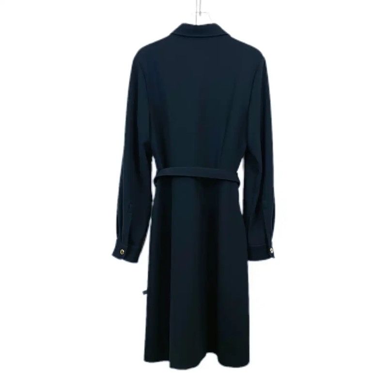 Miu Miu Miu Miu Black Long Sleeve Dress for Women 0089 Size M / US 6-8 / IT 42-44 - 2 Thumbnail