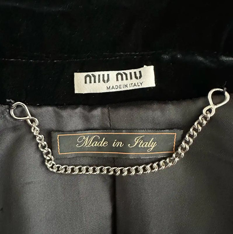 Miu Miu Miu Miu Gray Women's Coat Size S 0089 Size S / US 4 / IT 40 - 8 Thumbnail