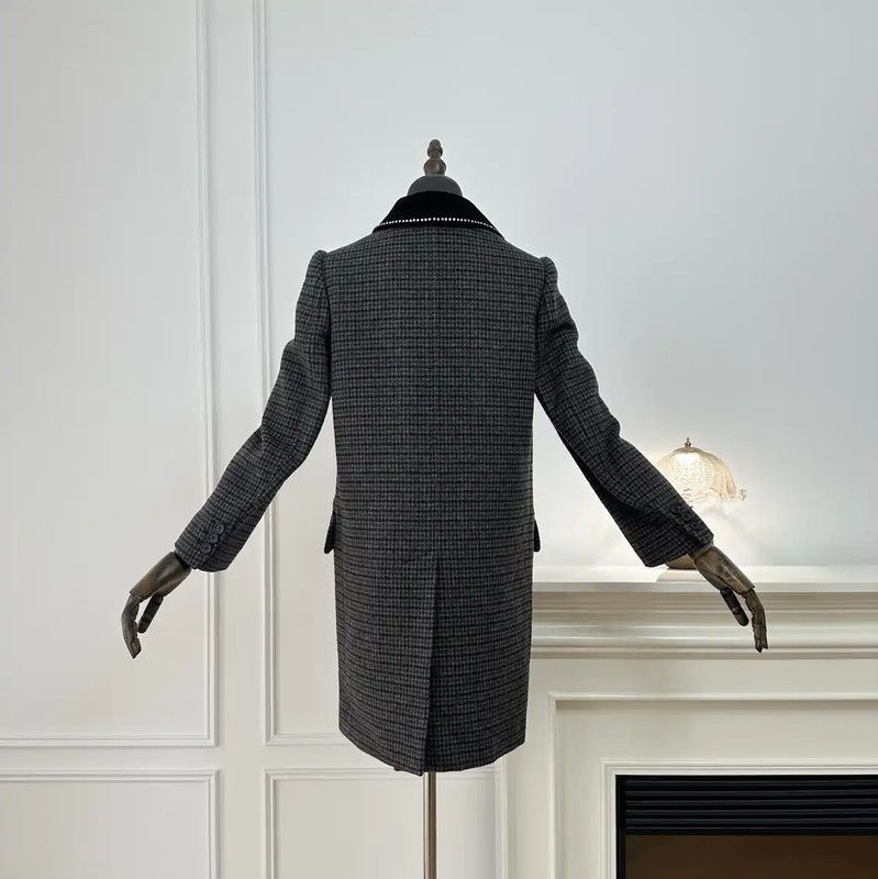Miu Miu Miu Miu Gray Women's Coat Size S 0089 Size S / US 4 / IT 40 - 2 Thumbnail