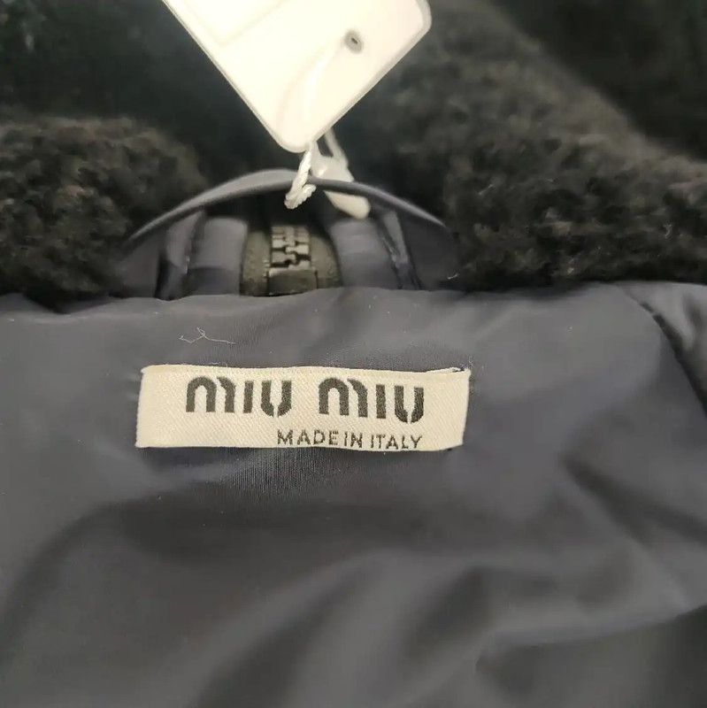 Miu Miu Miu Miu Black Nylon Women's Cotton Jacket 0089 Size M / US 6-8 / IT 42-44 - 3 Thumbnail