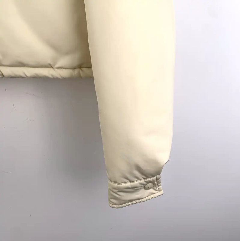 Miu Miu Miu Miu Beige Polyester Cropped Jacket 0089 Size S / US 4 / IT 40 - 4 Thumbnail