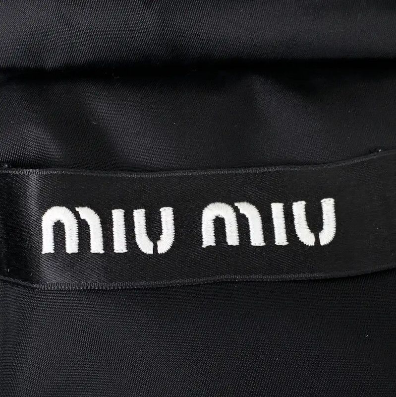 Miu Miu Miu Miu Black Down Jacket with Embellishments 0089 Size M / US 6-8 / IT 42-44 - 6 Thumbnail