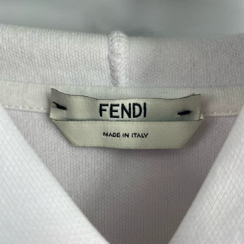 Fendi Double F Logo Hoodie - dmc
