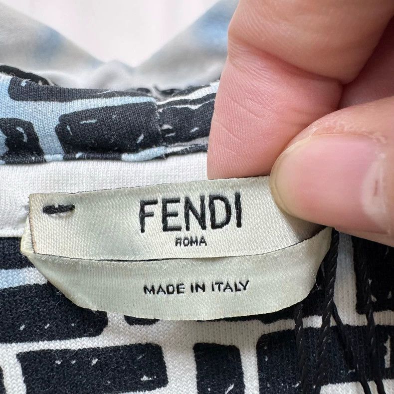 Fendi Fendi California Sky FF Print Hoodie - dmc Size US S / EU 44-46 / 1 - 5 Thumbnail