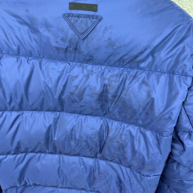 Prada Prada Blue High Neck Down Jacket - dmc Size US L / EU 52-54 / 3 - 7 Thumbnail