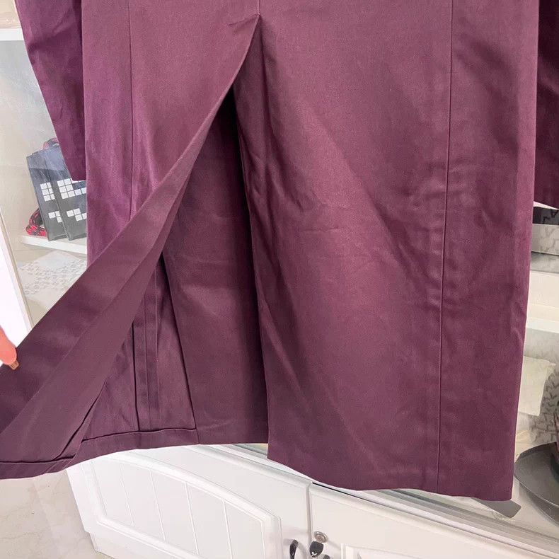 Prada Prada Men's Burgundy Long Coat - dmc Size US XL / EU 56 / 4 - 6 Thumbnail