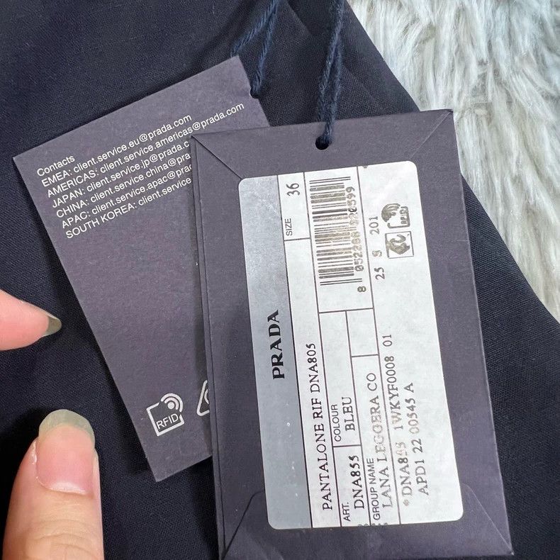 Prada Prada Women's Size 36 Trousers - dmc Size US 36 / EU 52 - 5 Thumbnail