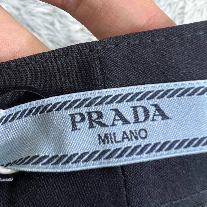 Prada Prada Women's Size 36 Trousers - dmc Size US 36 / EU 52 - 3 Thumbnail