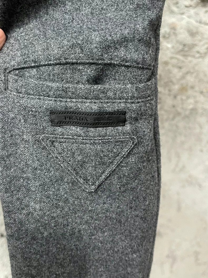 Prada Prada Wool Patch Logo Velcro Pants - dmc Size US 31 - 5 Thumbnail
