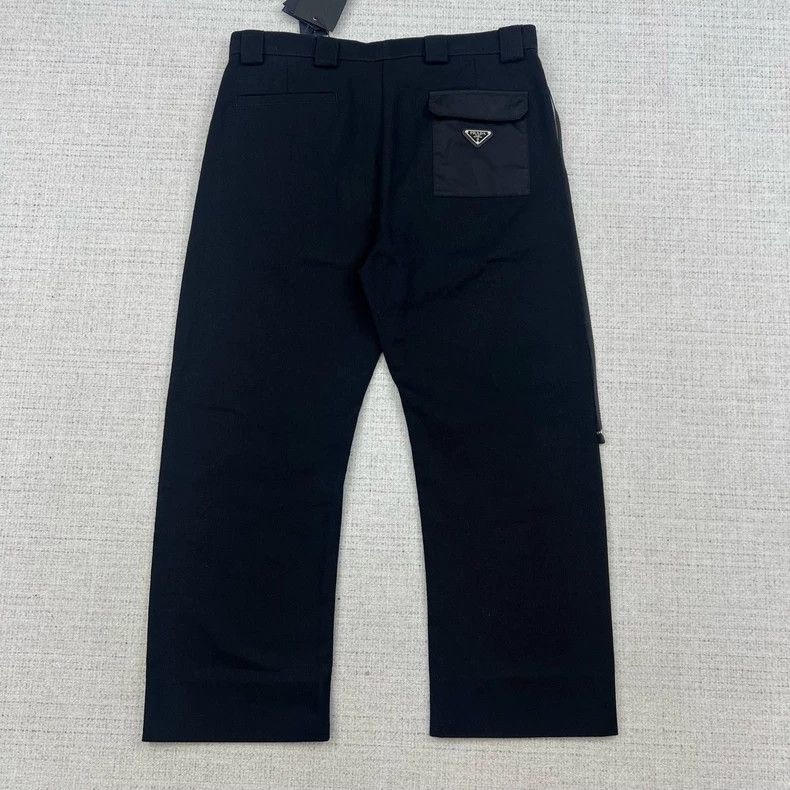 Prada Prada Back Logo Nylon Panel Sweatpants - dmc Size US 31 - 3 Thumbnail