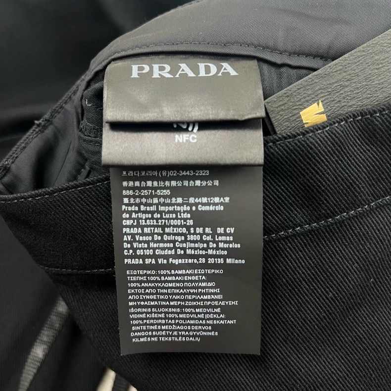 Prada Prada Back Logo Nylon Panel Sweatpants - dmc Size US 31 - 5 Thumbnail