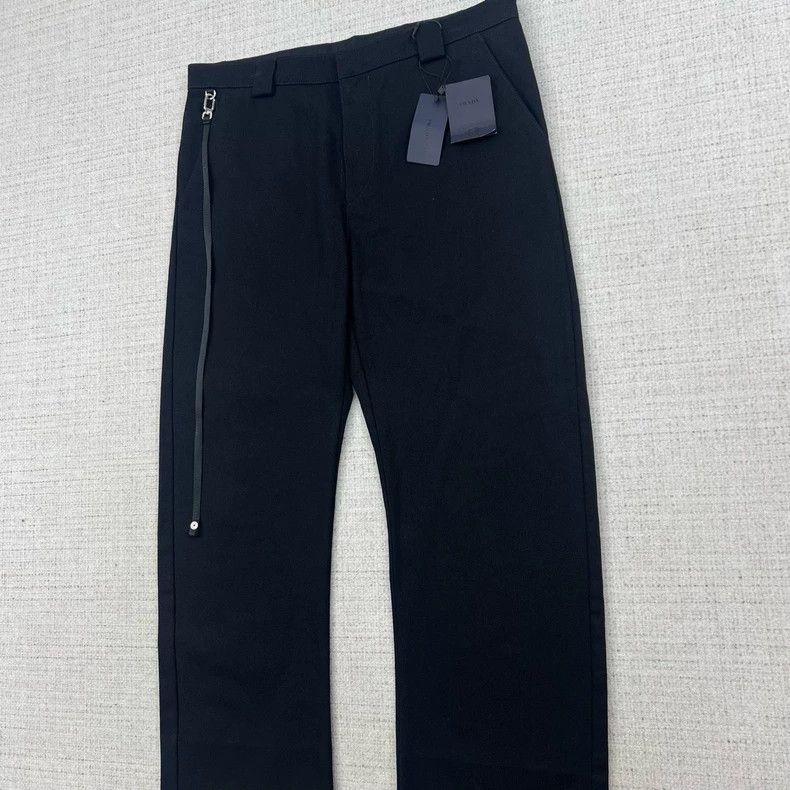 Prada Prada Back Logo Nylon Panel Sweatpants - dmc Size US 31 - 2 Thumbnail