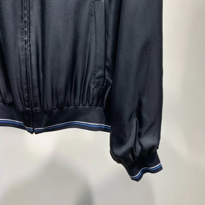 Prada Prada Side Logo Nylon Baseball Jacket - dmc Size US L / EU 52-54 / 3 - 5 Thumbnail