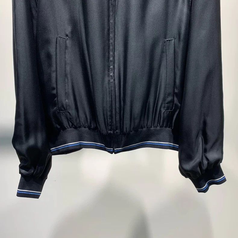 Prada Prada Side Logo Nylon Baseball Jacket - dmc Size US L / EU 52-54 / 3 - 7 Thumbnail