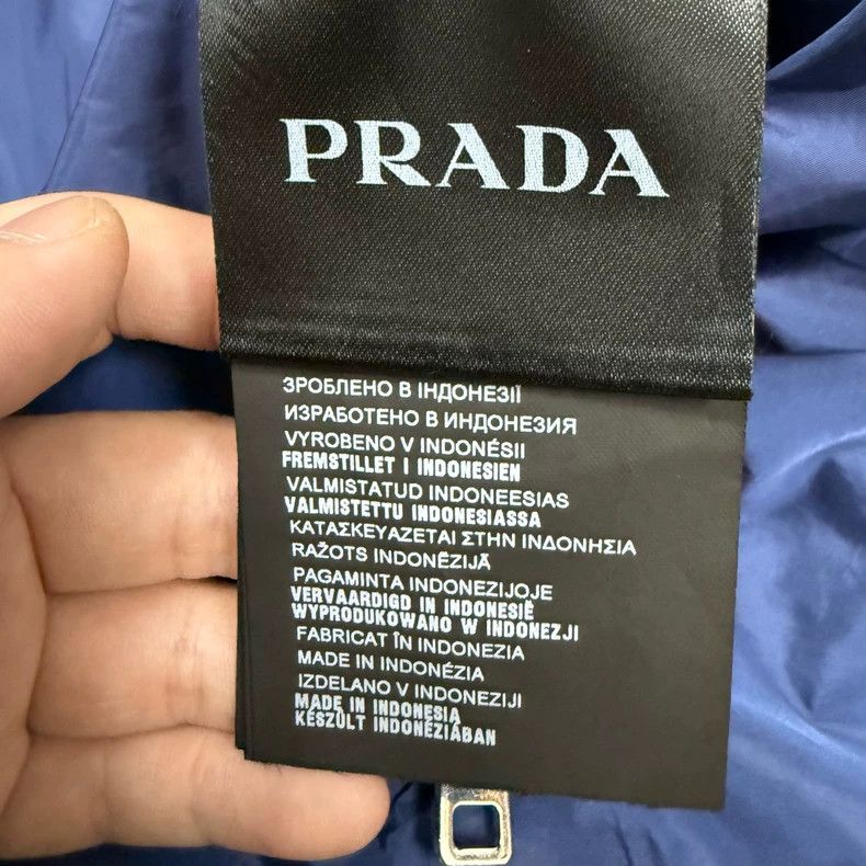 Prada Prada Blue Reversible Nylon Jacket - dmc Size US L / EU 52-54 / 3 - 4 Thumbnail