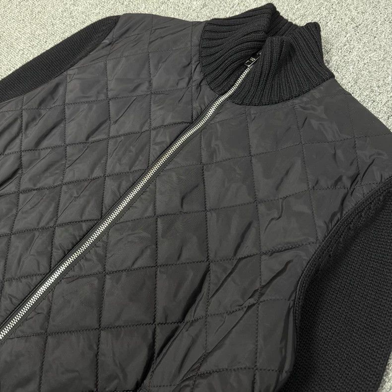 Prada Prada Black Quilted Cotton Jacket - dmc Size US L / EU 52-54 / 3 - 3 Thumbnail