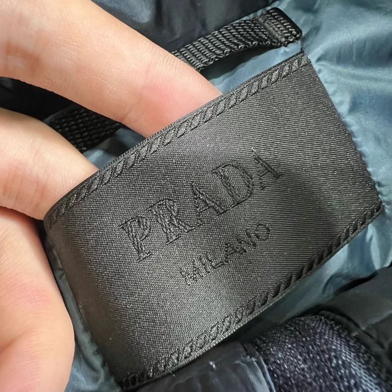 Prada Prada Black Down Jacket Size 52 - dmc Size US XL / EU 56 / 4 - 4 Thumbnail