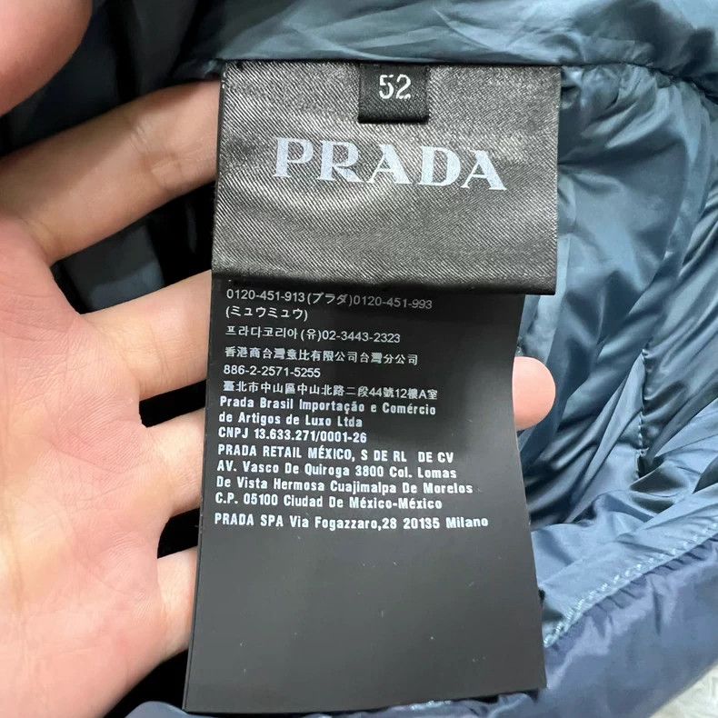 Prada Prada Black Down Jacket Size 52 - dmc Size US XL / EU 56 / 4 - 7 Thumbnail