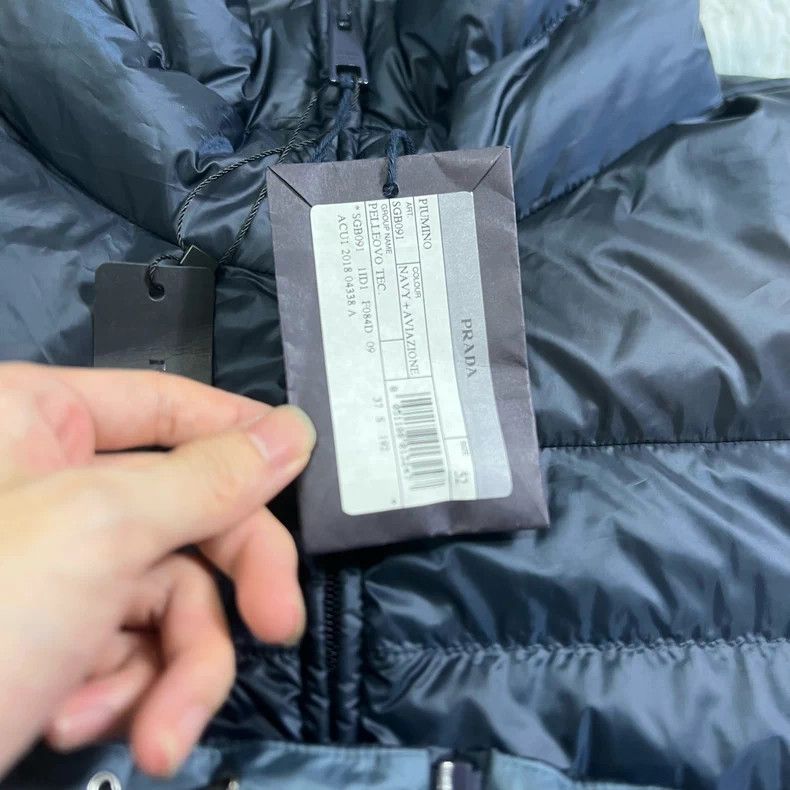 Prada Prada Black Down Jacket Size 52 - dmc Size US XL / EU 56 / 4 - 5 Thumbnail