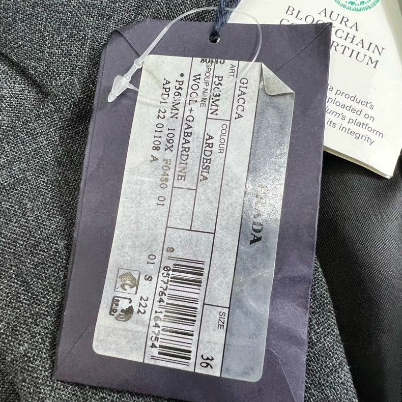 Prada Prada Gray Blazer with Black Sleeves - dmc Size US XS / EU 42 / 0 - 6 Thumbnail