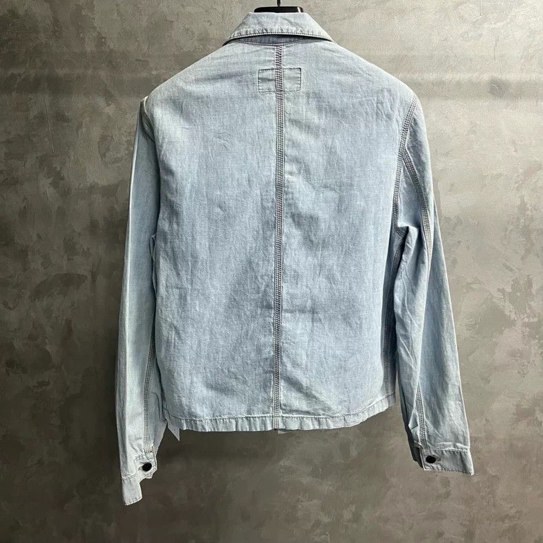Prada Prada Light Blue Denim Jacket - dmc Size US M / EU 48-50 / 2 - 2 Thumbnail