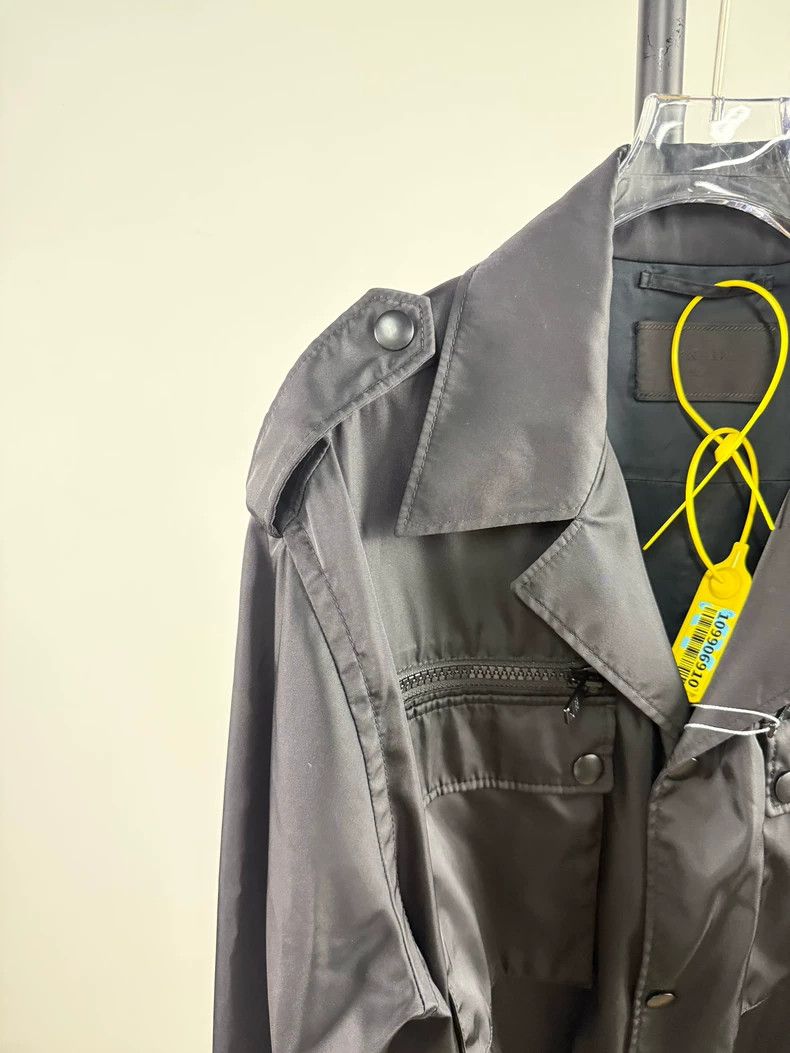 Prada Prada Long Belted Trench Coat - dmc Size US L / EU 52-54 / 3 - 3 Thumbnail