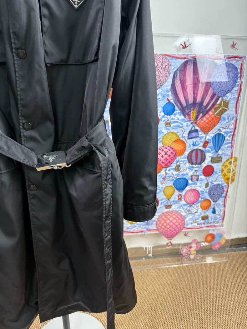 Prada Prada Long Belted Trench Coat - dmc Size US L / EU 52-54 / 3 - 6 Thumbnail
